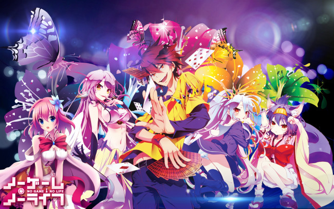 Обои картинки фото аниме, no game no life, нет, игры, жизни