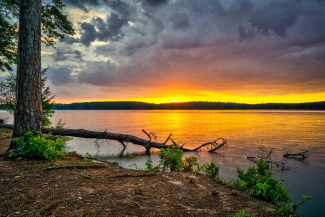 Обои картинки фото природа, восходы, закаты, рассвет