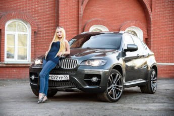 обоя автомобили, -авто с девушками, девушки, авто