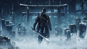 Картинка ghost+of+tsushima видео+игры ghost of tsushima action адвенчура