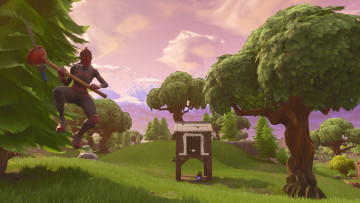 Картинка видео+игры fortnite