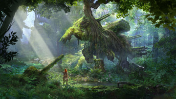 Картинка видео+игры horizon+zero+dawn арт action horizon zero dawn ролевая