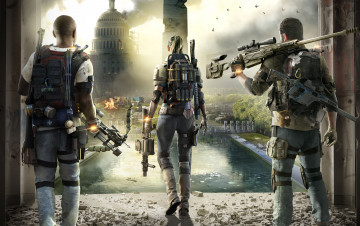 Картинка tom+clancy`s+the+division+2 видео+игры шутер action tom clancys the division 2