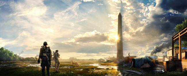 Обои картинки фото tom clancy`s the division 2, видео игры, шутер, action, tom, clancys, the, division, 2