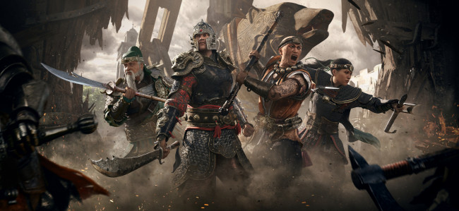 Обои картинки фото видео игры, for honor, for, honor, action, шутер, файтинг