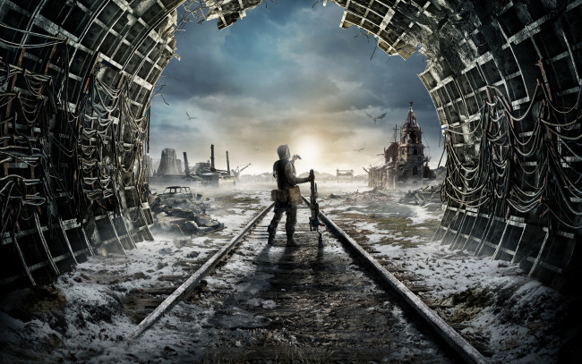 Обои картинки фото видео игры, metro,  exodus, action, exodus, шутер