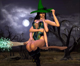 Картинка 3д+графика праздники+ holidays фон взгляд девушка