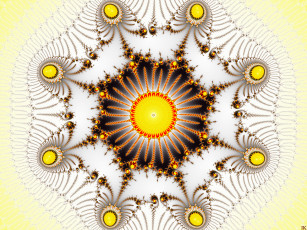 Картинка 3д+графика фракталы+ fractal узор фон цвет