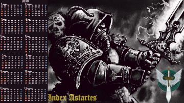 Картинка календари видеоигры воин оружие