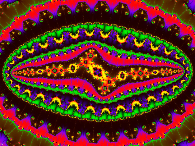Обои картинки фото 3д графика, фракталы , fractal, цвет, фон, узор
