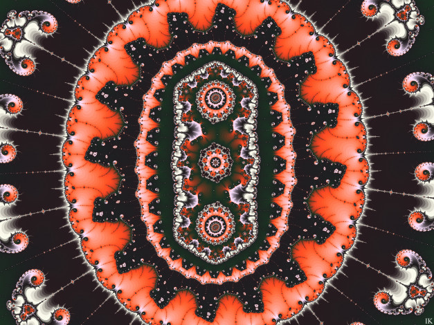Обои картинки фото 3д графика, фракталы , fractal, цвет, фон, узор