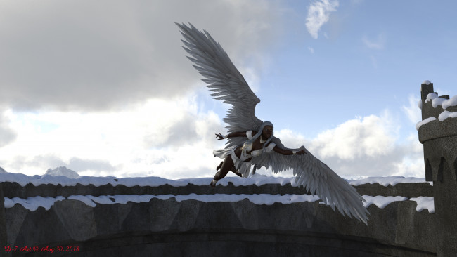 Обои картинки фото 3д графика, ангел , angel, ангел, фон, взгляд, девушка