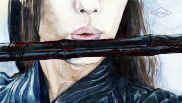 Картинка рисованное кино +мультфильмы вэй усянь флейта