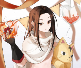 Картинка аниме shaman+king shaman king