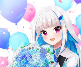 Картинка аниме virtual+youtuber virtual youtuber