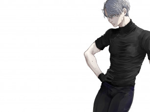 Картинка аниме yuri+on+ice юрий на льду