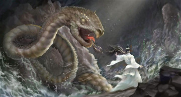 Картинка аниме mo+dao+zu+shi вэй усянь лань ванцзи монстр