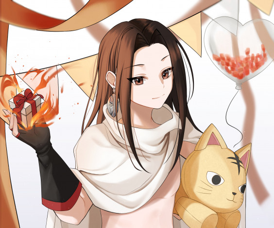 Обои картинки фото аниме, shaman king, shaman, king