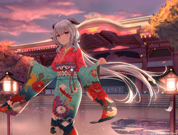 Обои картинки фото аниме, genshin impact, genshin, impact