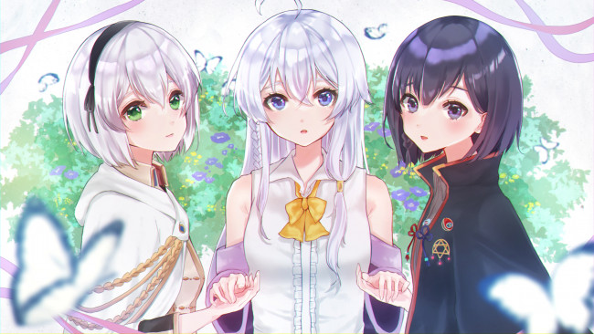 Обои картинки фото аниме, majo no tabitabi, the, journey, of, elaina