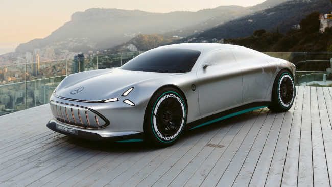 Обои картинки фото mercedes-benz vision amg 2022, автомобили, mercedes-benz, mercedes, benz, vision, amg, электрический, концепт, кар