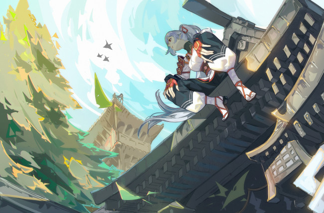 Обои картинки фото аниме, fate, stay night,  grand order,  apocrypha, grand, order