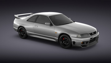 Картинка автомобили 3д nissan