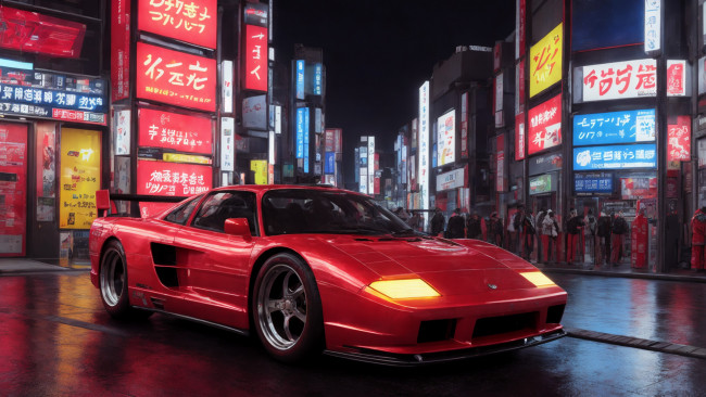 Обои картинки фото автомобили, 3д, нейросети, графика, нейроарт, ai, art, нейронные, сети, рисунки, нейро, искусство, авто