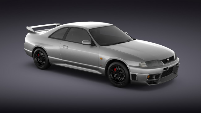 Обои картинки фото автомобили, 3д, nissan