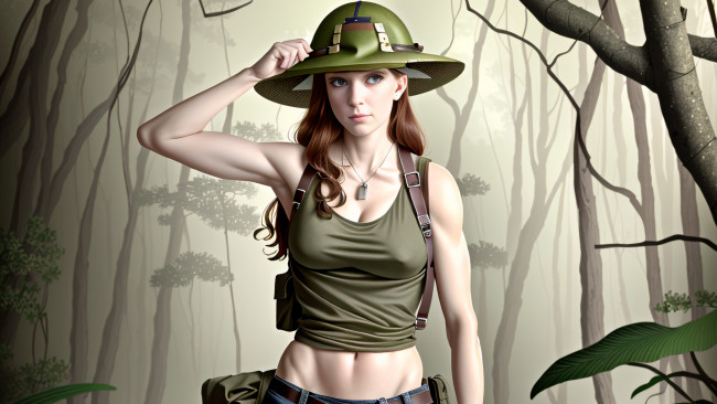 Обои картинки фото рисованное, люди, нейросети, графика, нейроарт, ai, art, нейронные, сети, рисунки, нейро, искусство, девушка, в, каске