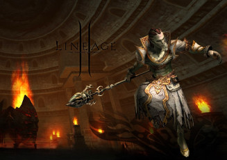Картинка видео+игры lineage+ii +the+chaotic+chronicle персонаж посох купол зал