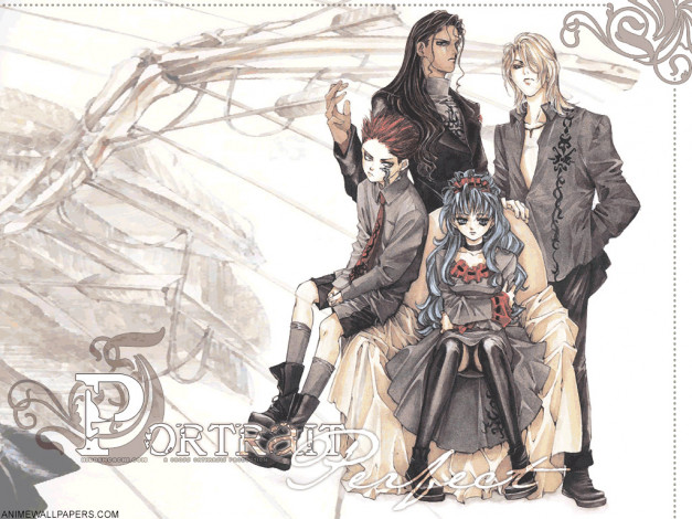 Обои картинки фото святая, четвёрка, аниме, angel, sanctuary