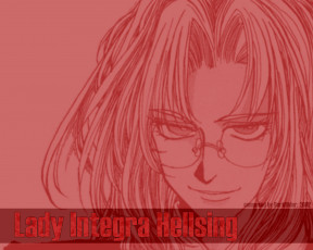 Картинка аниме hellsing