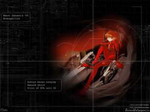 Картинка аниме evangelion
