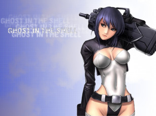 Картинка аниме ghost in the shell