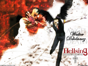 Картинка аниме hellsing