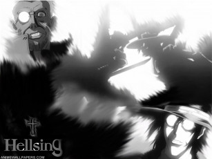 Картинка аниме hellsing