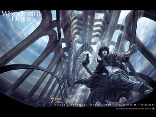 обоя календари, аниме