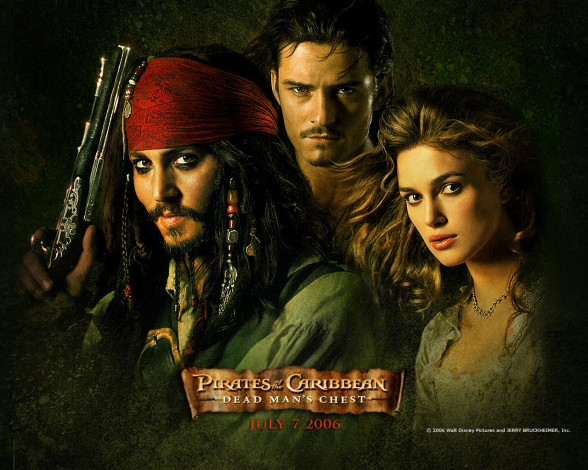 Обои картинки фото кино, фильмы, pirates, of, the, caribbean, dead, man`s, chest