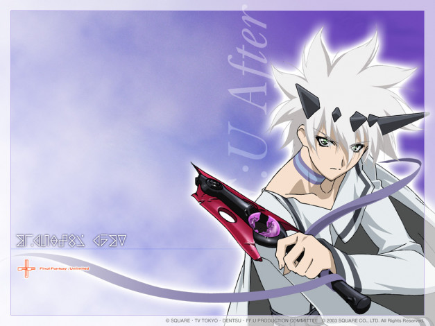 Обои картинки фото аниме, final, fantasy