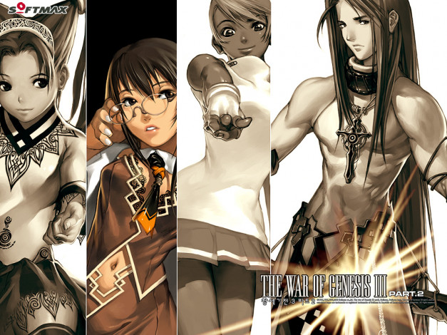 Обои картинки фото аниме, the, war, of, genesis, iii