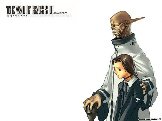 Обои картинки фото аниме, the, war, of, genesis, iii