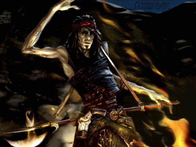 Обои картинки фото clive, barkers, undying, видео, игры, barker`s