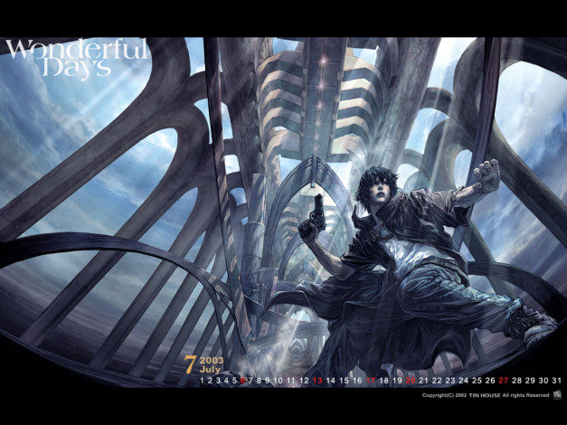 Обои картинки фото календари, аниме