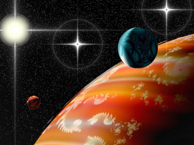 Обои картинки фото космос, арт