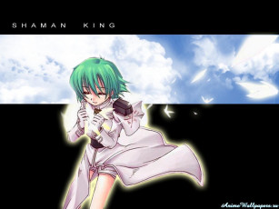Картинка аниме shaman king