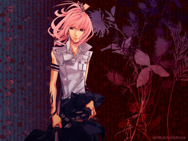 Обои картинки фото аниме, nabari, no, ou