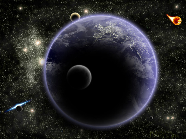 Обои картинки фото космос, арт