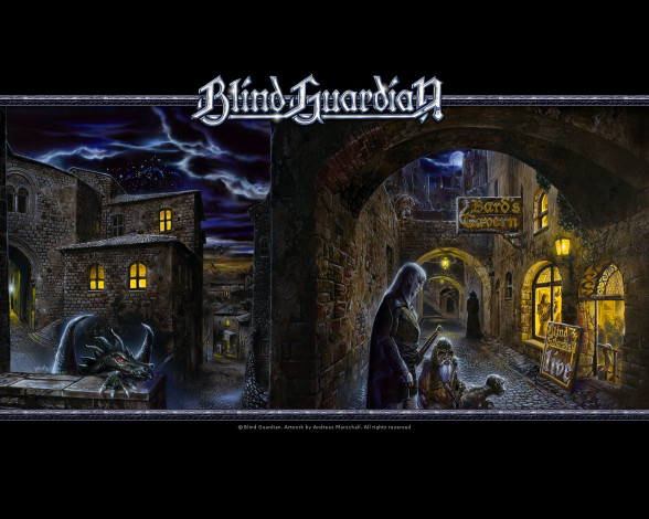 Обои картинки фото blind, guardian, музыка