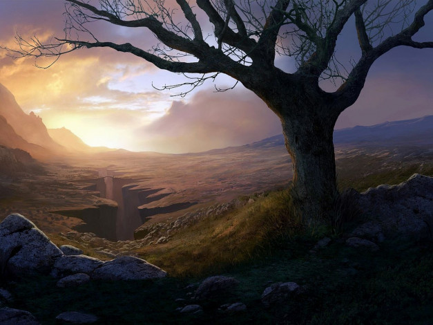 Обои картинки фото фэнтези, пейзажи